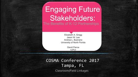 COSMA Conference 2017 Tampa, FL