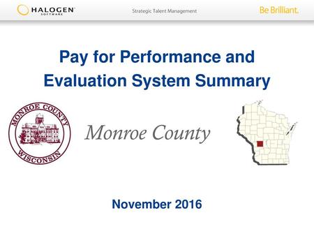 Pay for Performance and Evaluation System Summary