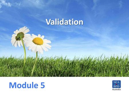 Validation Module 5.