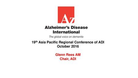 19th Asia Pacific Regional Conference of ADI