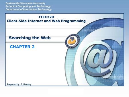 Client-Side Internet and Web Programming