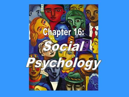 gift ankomst Trænge ind Social Relations: Prejudice Chapter 16, Lecture 3 - ppt download