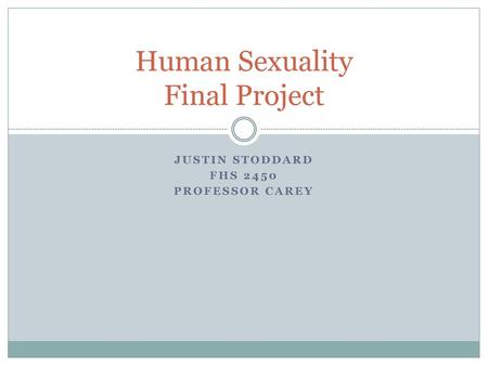 Human Sexuality Final Project