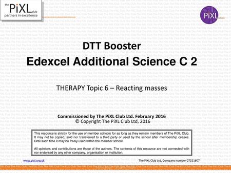 Edexcel Additional Science C 2