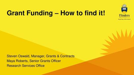 Grant Funding – How to find it!