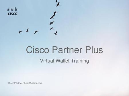 Virtual Wallet Training