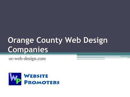 Orange County Web Design Companies oc-web-design.com.