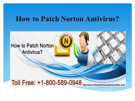 How to Patch Norton Antivirus?