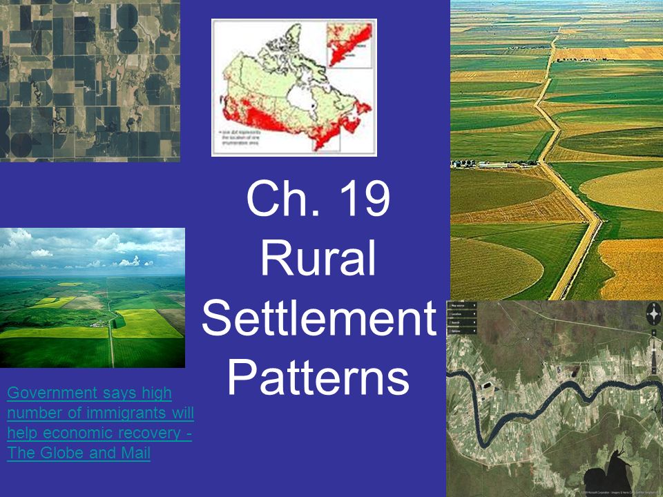 rural settlement patterns