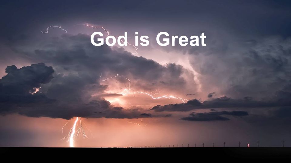God is great 2025