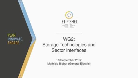 Storage Technologies and Sector Interfaces