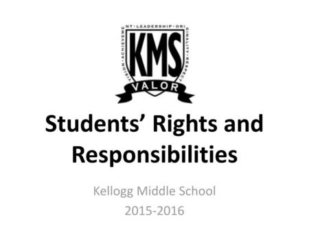 Students’ Rights and Responsibilities