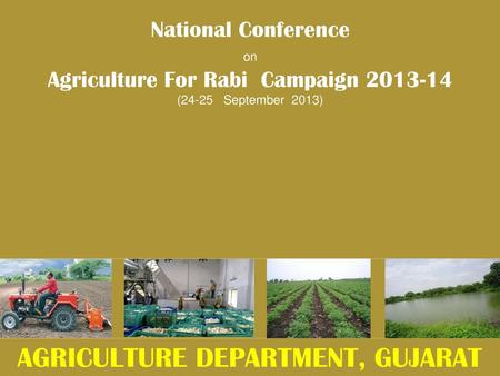 Agriculture For Rabi Campaign