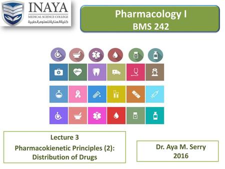 Pharmacokienetic Principles (2): Distribution of Drugs