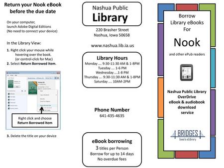 Return your Nook eBook before the due date eBook & audiobook download
