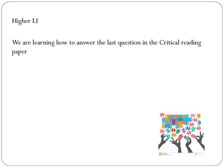 The Last Question (10 marks)