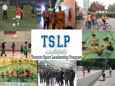 AGENDA: TSLP Background TSLP Overview What to expect from the program