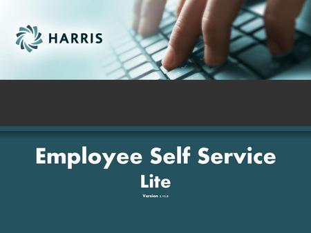 Employee Self Service Lite Version 2.15.0.