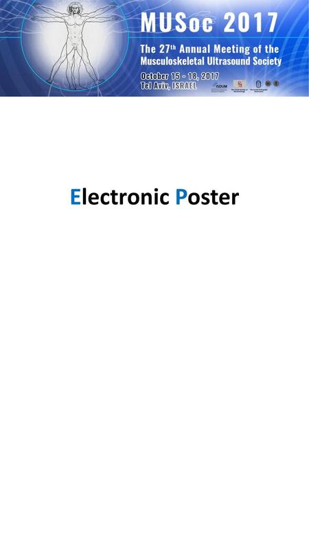 Electronic Poster.