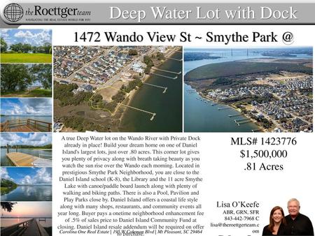 Deep Water Lot with Dock