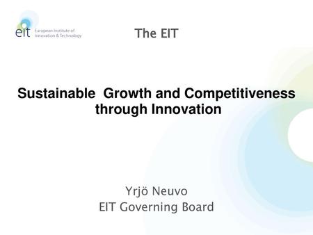 Yrjö Neuvo EIT Governing Board
