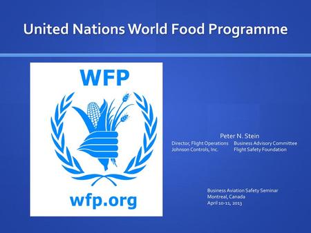 United Nations World Food Programme
