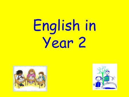 English in Year 2 jenny.