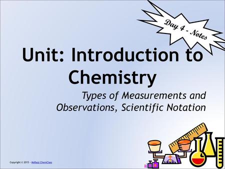 Unit: Introduction to Chemistry