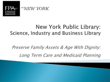New York Public Library: Science, Industry and Business Library