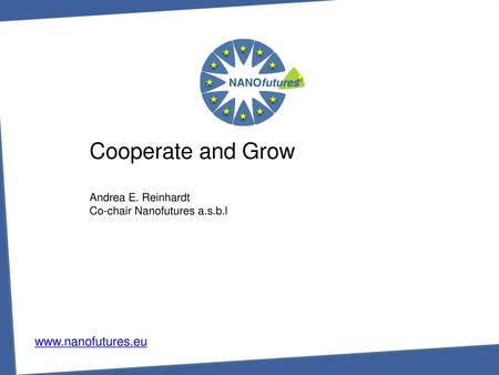 Cooperate and Grow  Andrea E. Reinhardt