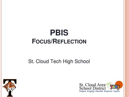 PBIS Focus/Reflection