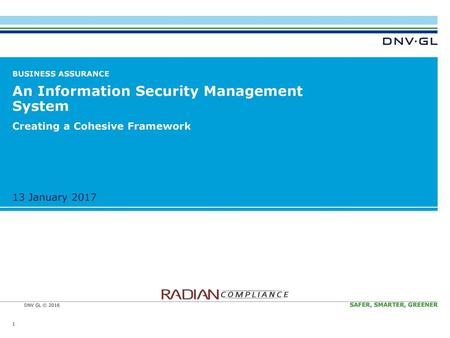 An Information Security Management System