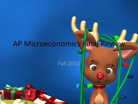 AP Microeconomics Final Review