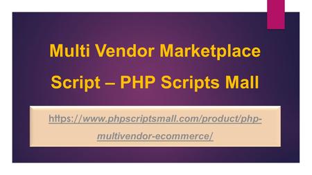 Multi-Vendor Marketplace Script | Multi-Vendor Ecommerce solutions