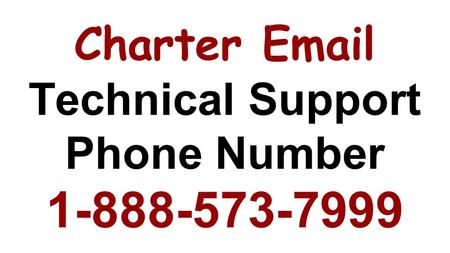 Charter  Technical Support Phone Number