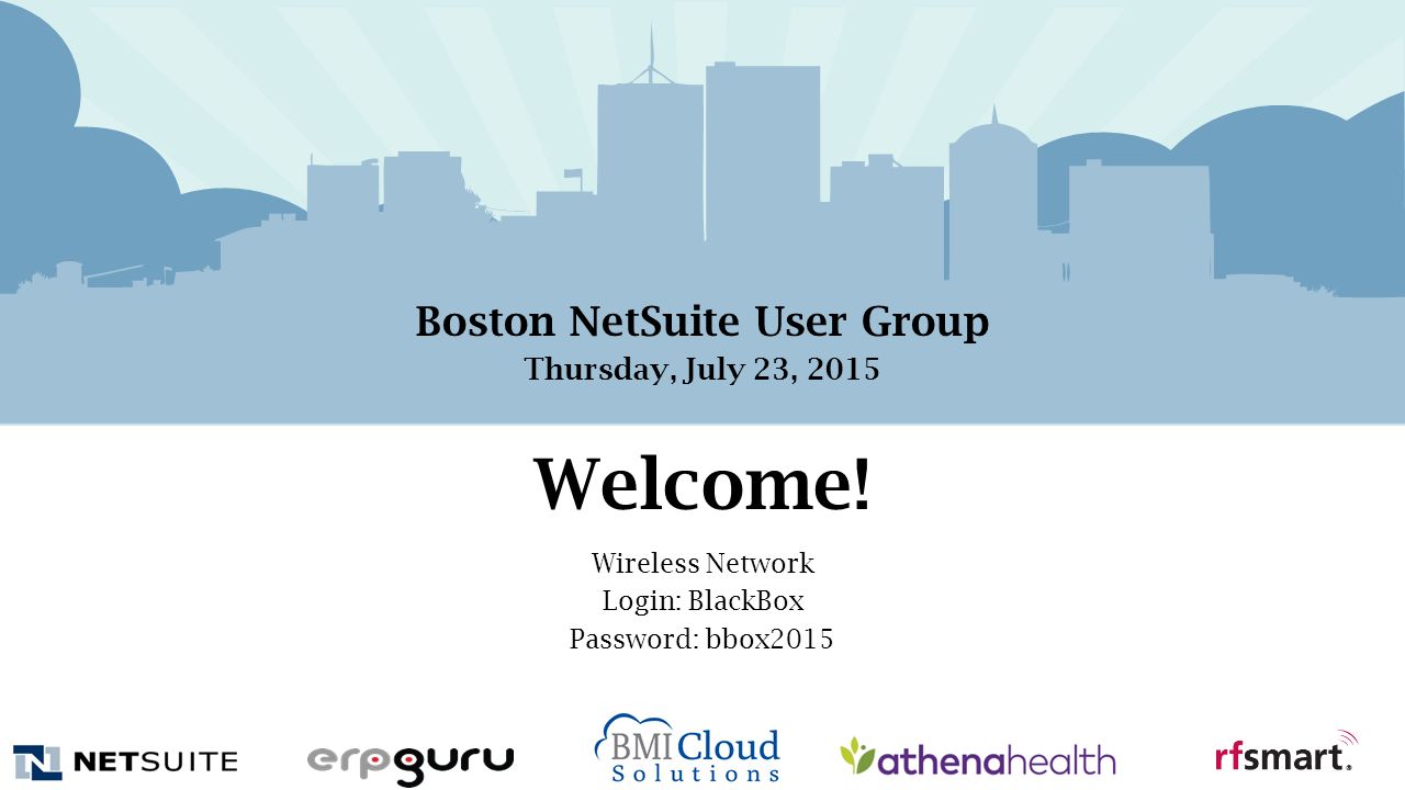 Boston NetSuite User Group - ppt video online download