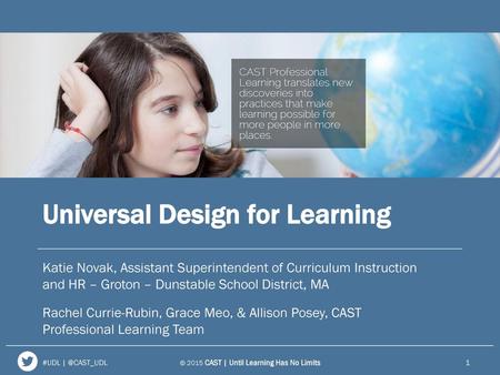 CAST: Until learning has no limits®
