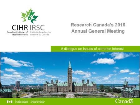 Research Canada’s 2016 Annual General Meeting