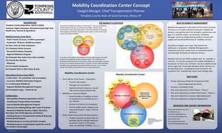 Mobility Coordination Center Concept