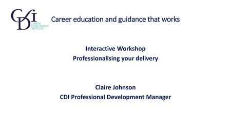 Career education and guidance that works