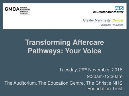 Transforming Aftercare Pathways: Your Voice