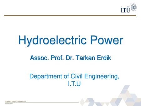 Assoc. Prof. Dr. Tarkan Erdik