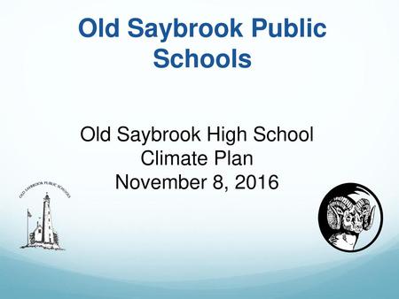 Old Saybrook Public Schools