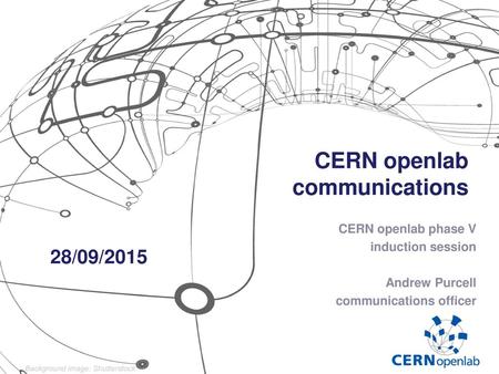CERN openlab communications