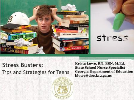 Stress Busters: Tips and Strategies for Teens