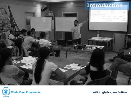 Introduction WFP Logistics, We Deliver.