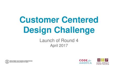 Customer Centered Design Challenge