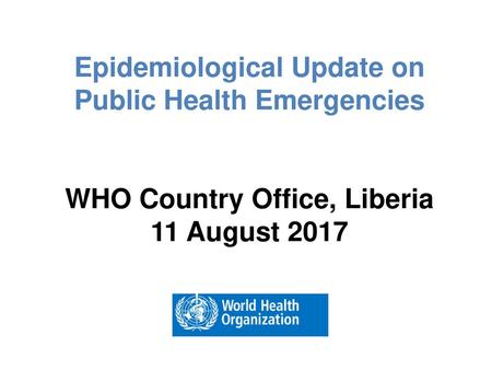 Content Public Health Emergencies
