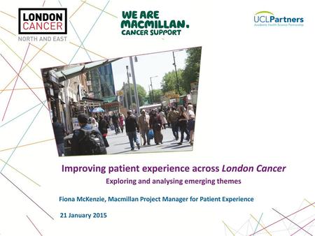 Improving patient experience across London Cancer