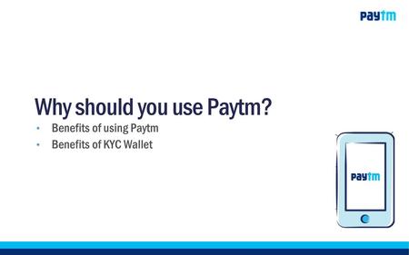 Welcome to Paytm, the largest mobile commerce platform of India
